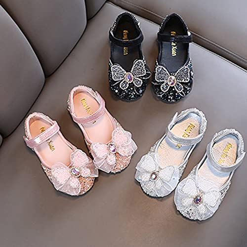 Moda Toamna Toddler și fete Casual pantofi gros unic rotund Toe Cataramă rochie pantofi Toddler Dimensiune 2 Pantofi