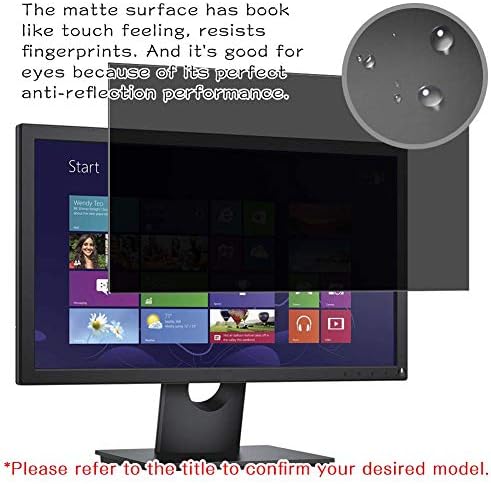 Protector de ecran de confidențialitate Synvy, compatibil cu ASUS TUF Gaming VG249Q 23.8 Monitor de afișare anti -spion Protectors