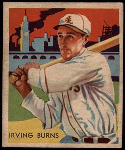 1935 Diamond Stars 75 Irving Burns St. Louis Browns VG/Ex Browns
