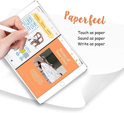 Protector de ecran Bersem Paperfeel Compatibil cu iPad, film Paperfeel pentru desen