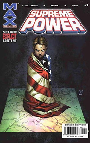 Puterea supremă #1 VF; Marvel Comic Book | Max Straczynski Squadron Supreme