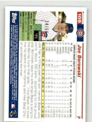 Cardul Joe Borowski 2005 Topps Black #105 - Carduri de baseball slabbed