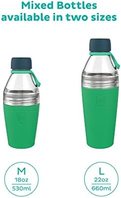 FĂRĂ FĂRBĂRI DE APĂ DE APĂ MIXE TERMAL RESOUTABILĂ | Cupa de călătorie izolată cu vid, cu capac de dovadă de vărsare BPA | Extra mare | 22 oz | Amurg
