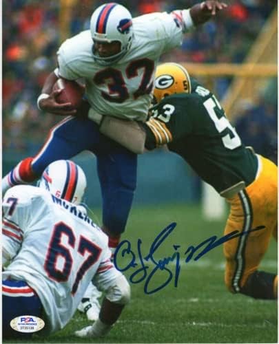 OJ Simpson Autografat Semnat 8x10 Buffalo Bills Fotografia cu autentificare PSA/ADN