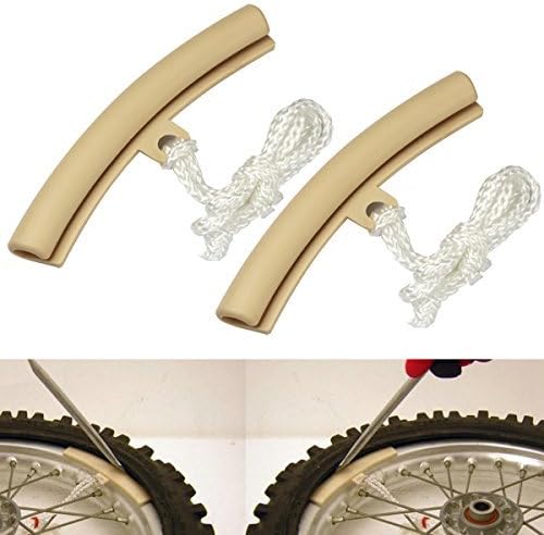 Wanheyao 2x Rim Protectors pentru motocicletă pentru biciclete pentru biciclete schimbătoare de linguri de levier set de instrumente