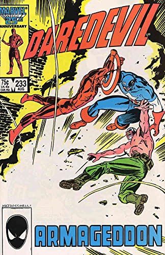 Daredevil # 233 FN; carte de benzi desenate Marvel / Frank Miller