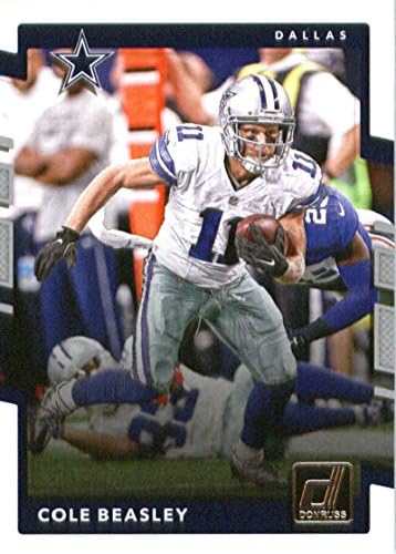 2017 Donruss #175 Cole Beasley Dallas Cowboys Carte de fotbal