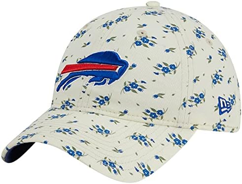 Noua eră bărbați crema Buffalo Bills Bloom 9twenty pălărie reglabilă