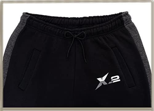 Skylinewears X-2 Men Track Costumente jogging 2 piese set fermoar antrenament pentru bărbați pentru bărbați cu glugă trackstri