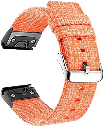 SAWIDEE 26 22mm Watchband pentru Garmin Fenix ​​7 7x 6 6x 6s Pro 5 5x Plus 3 HR 935 Nylon Rapid Rapid Watch Watch Easyfit Wrist Band Band
