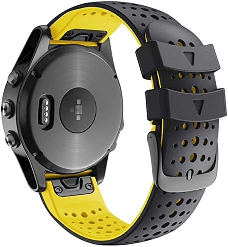 AXTI 26 22mm Quick Release Watchband curea pentru Garmin Fenix 7 7X 6 6x Fenix 5 5x 3 3 ore 935 ceas silicon EasyFit curea