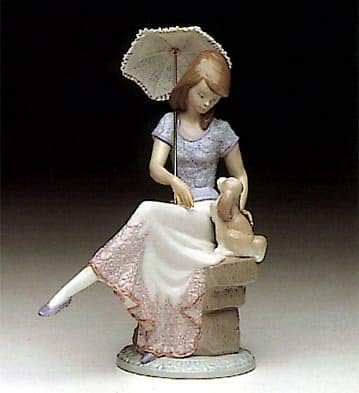 Lladro Picture Figurină de colecție perfectă #07612 Finisaj glazurat pensionat