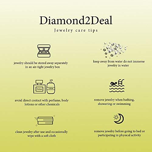 Diamond2Deal Maroniu de bijuterii din piele maro