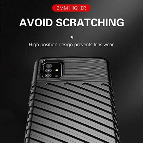 Sucnakp pentru carcasa Samsung A51, Galaxy A51 Case Heavy Duty Absorbtion Telefon Cazuri de protecție rezistentă la impact