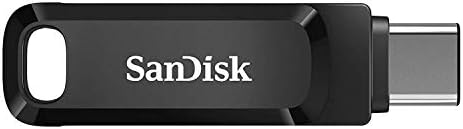 SANDISK 256 GB Ultra Dual Drive Go 2-in-1 USB Type-A & Type-C Drive-2 pachet pachet cu 1, dar Stromboli Lanyard
