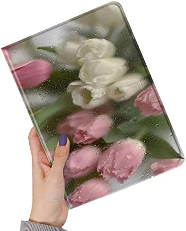 Carcasă cu model floral pentru iPad Pro 11 inch 2022 2021 2020 2018, Cover de flori drăguțe Suport pentru creion Încărcare