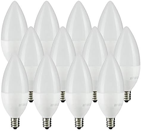 PROCURU 96-Pack E12 Candelabre LED Becuri, 2700K alb moale, 4 wați, Non-Dimmable, 280 lumeni, candelabru lumânare de bază