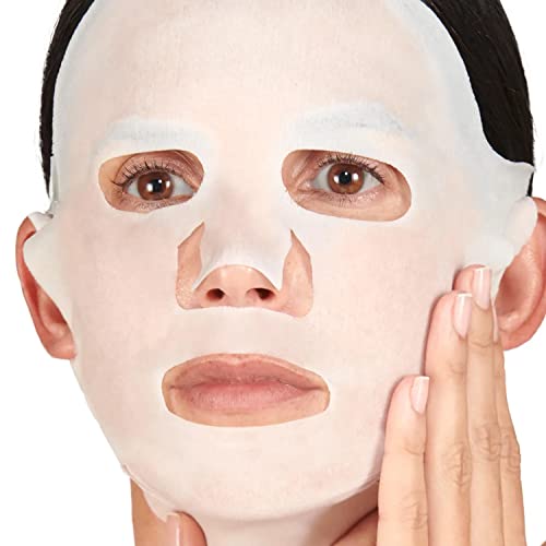 No7 Restore & amp; ReMulti Action Face & amp; Neck Serum Boost sheet Mask-mască Anti îmbătrânire a pielii și a gâtului