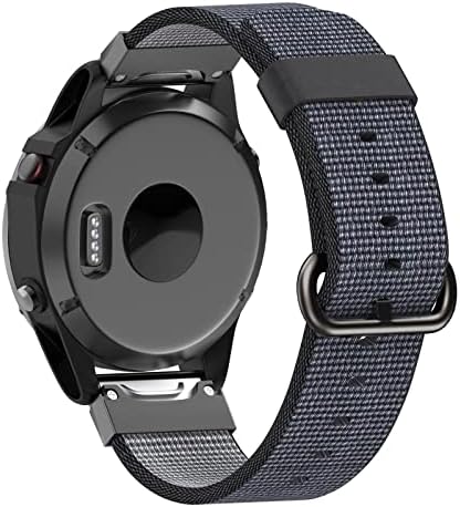 SDUTIO 22mm Sport Nylon Watch Band Lansare rapidă pentru Garmin Fenix ​​6x 6 Pro 5x 5 Plus 935 Abordare S60 Quatix5 Brățară
