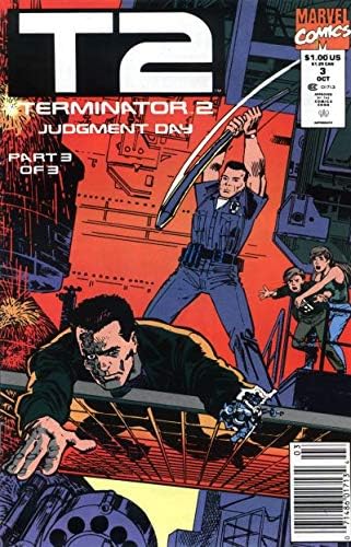 Terminator 2: Ziua Judecății 3 VG; carte de benzi desenate Marvel