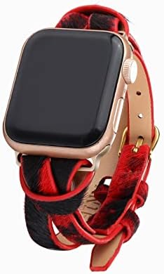 CAPO BIUBIU piele ceas trupa compatibil cu Compatibil cu Apple Watch 38mm/40mm/41mm / 42mm / 44mm / 45mm-ceas curea pentru