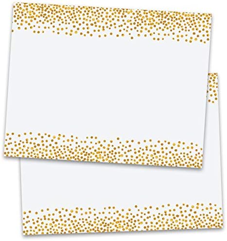 Cărți poștale cu puncte de aur PaperDirect, dimensiune standard, 100 număr