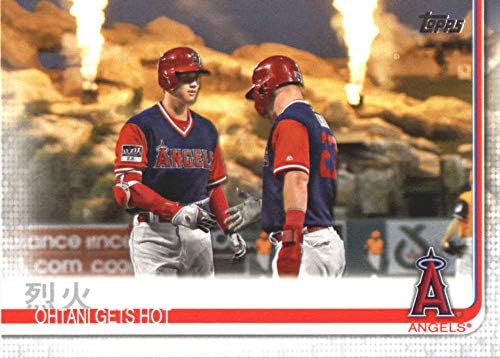 2019 Topps 367 Shoehei Ohtani Los Angeles Angels Card de baseball