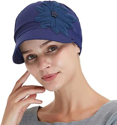 Pălărie de modă de bambus pentru femeie de utilizare zilnică cu vizie mare, pălării pentru pacienții cu chimio de cancer femei