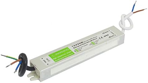 X-DREE impermeabil Electronic LED Drive Alimentare AC 90-250V DC 12V 20W 20 Watt (Alimentatore elettronico impermeabile LED