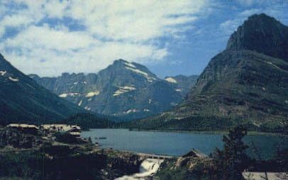 Parcul Național Glaciar, Cartea poștală din Montana