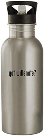 Cadourile Knick Knick au primit Willemite? - Sticlă de apă din oțel inoxidabil de 20oz, argint