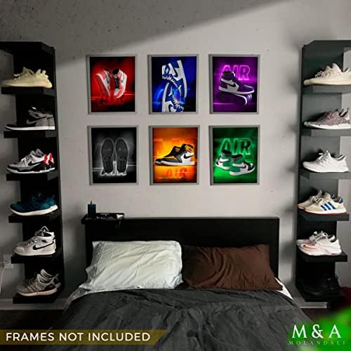 Set de postere pentru adidași MOL și ALI - 8x10-Decor de cameră Hypebeast-postere Michael Jordan pentru Băieți Decor de cameră-Poster