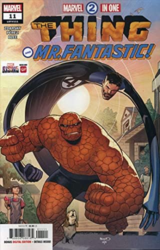 Marvel 2-in-One 11 VF / NM; carte de benzi desenate Marvel / 111 penultima ediție