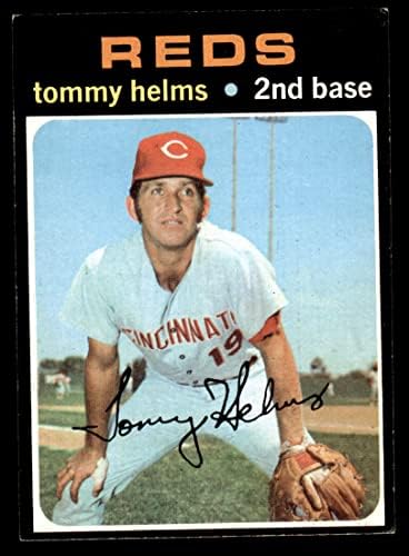1971 Topps 272 Tommy Helms Cincinnati Reds Ex/Mt Reds