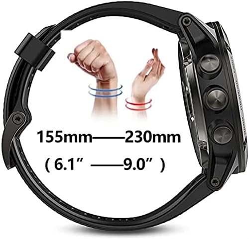 Bedcy 22mm Watchband pentru Garmin Forerunner 945 935 Fenix ​​5 5plus Fenix ​​6 Pro Silicon Smart Watch Band Release Rapid