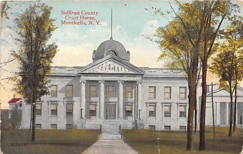 Monticello, Carte poștală din New York