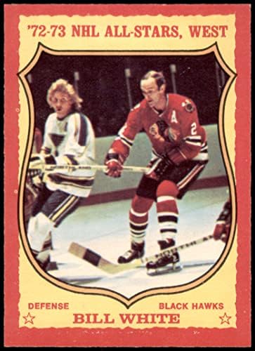 1973 O-Pee-Chee # 78 Bill White Chicago Blackhawks NM/MT Blackhawks