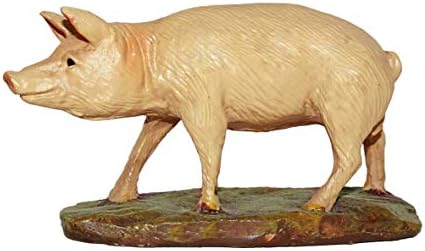 Figurina scenei de nativitate: Pig - Colecția Martino Landi - linie de 12cm / 4.75in
