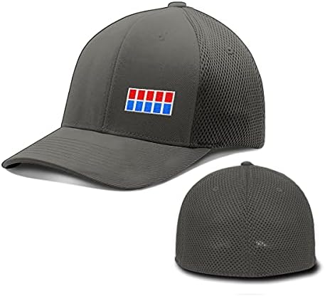 Bustedtees Imperial Officer FlexFit Hat Casual Baseball Cap Cap pentru bărbați Flex Flex Fix ultrafibre AirMesh Cap montat