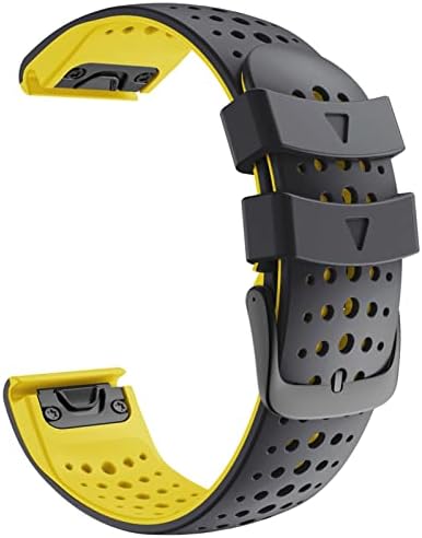 MGTCAR 26 curele de bandă de ceas de 22 mm pentru Garmin Fenix 6 6x Pro 5 5x 3 3 ore 935 945 ceas silicon Correa Smart Watch brățară cu eliberare rapidă