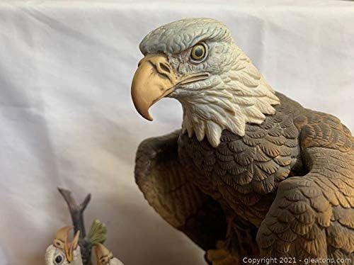 Eagle Figurină American Bald Eagle Wildlife Statuie de colecție