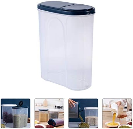 Cabilock Snack Containers Snack Containers 2buc Food Container de depozitare a cerealelor container de depozitare a alimentelor
