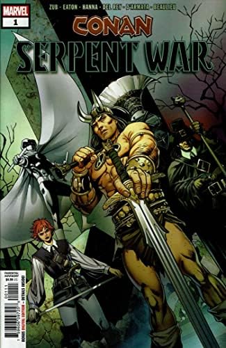 Conan: Războiul șarpelui # 1 VF; carte de benzi desenate Marvel / Cavalerul lunii