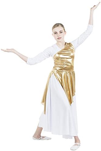 Tunica de dans de laudă asimetrică Danzcue pentru copii