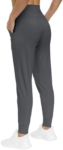 Pantaloni Jogger pentru femei cu buzunare-pantaloni de trening moi cu unt pantaloni de Lounge conici fabricați în SUA