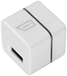 ISTORE Single Power Cube USB încărcător Pronguri pliabile, 5W, 1 amperi, alb