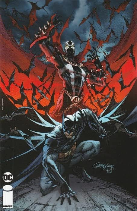 Batman / Spawn 1e VF / NM; DC carte de benzi desenate / varianta J. Scott Campbell