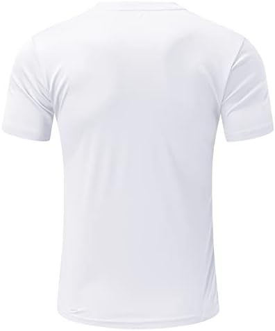 Tricouri cu mânecă scurtă de vară Hddk pentru bărbați pentru vara Tricou cu mânecă scurtă gată buze Imprimare Crewneck tricou
