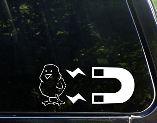 Chick Magnet - 8-3 / 4 x 3-1/2 - vinil Die Cut Decal/Bumper autocolant pentru ferestre, Masini, Camioane, laptop-uri, etc.