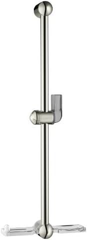 hansgrohe Wallbar E, 24 Premium 2-inch Modern Spray easy height Adjust Wallbar din nichel periat, 06890820